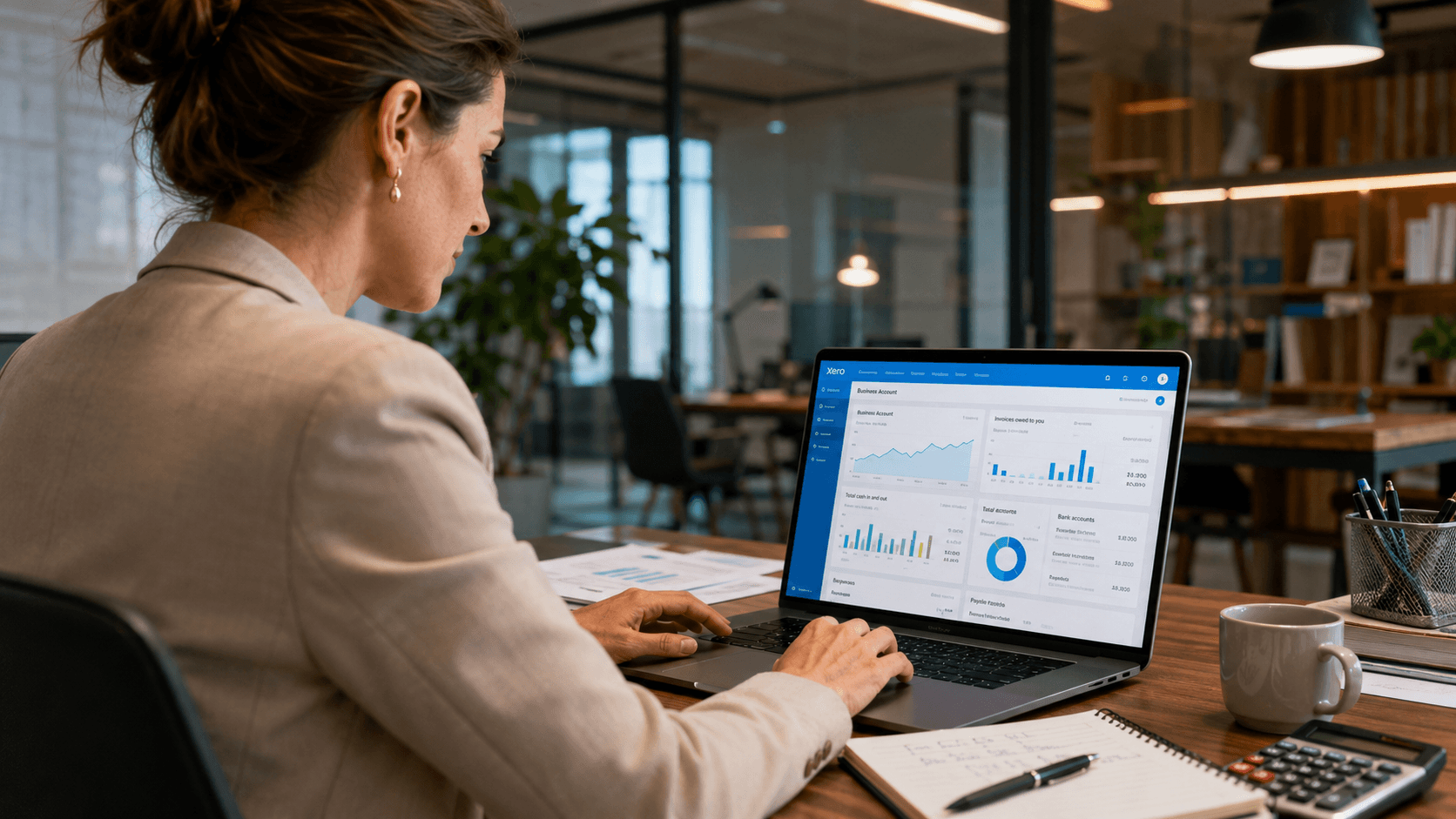 Xero bookkeeping — working in the Xero platform